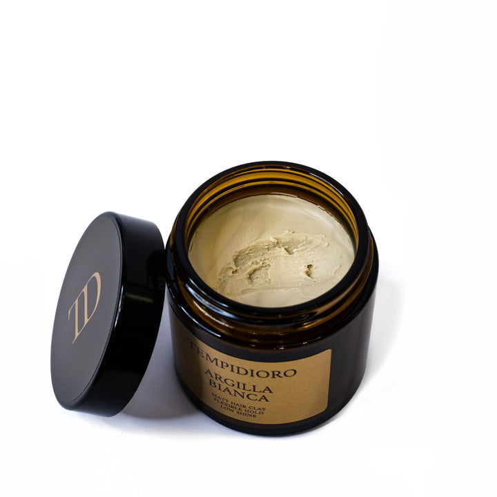"ARGILLA BIANCA" Cera Opaca per Capelli